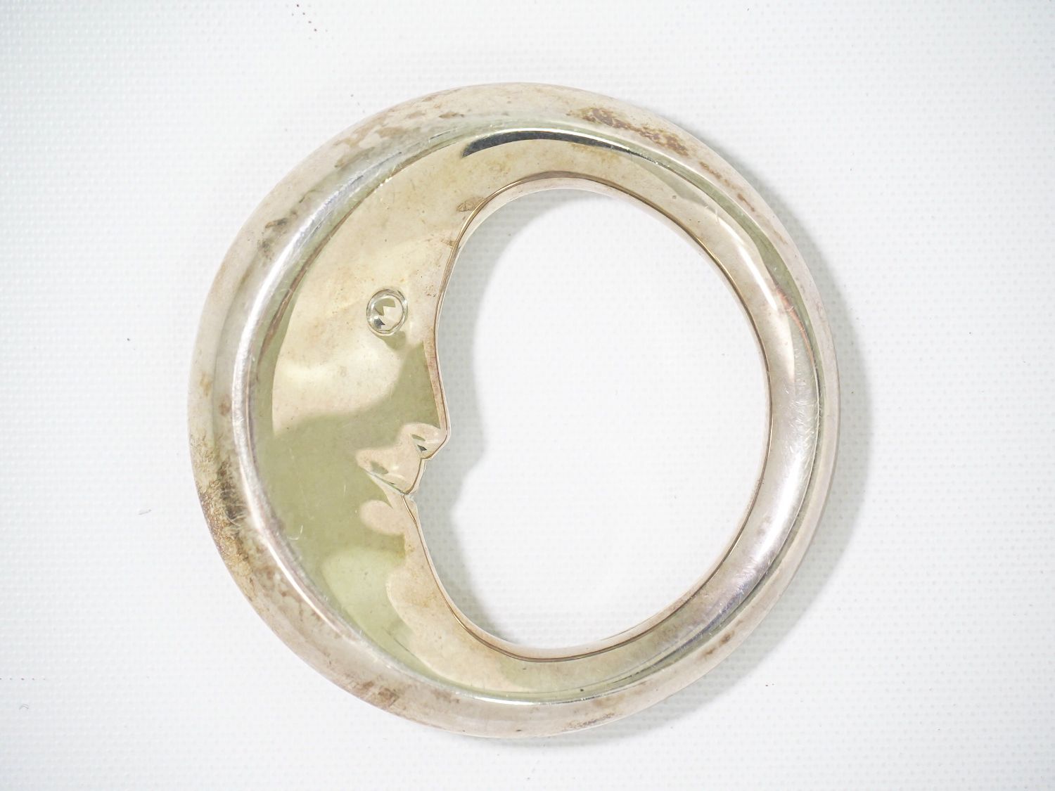 本物 ティファニー TIFFANY & Co. マンインザムーン 三日月 925 ベビー