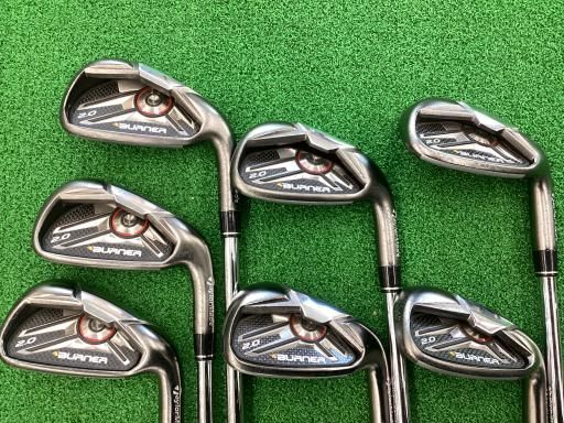 テーラーメイド BURNER 2.0 8 S アイアンセット IR NS PRO 950 GH フレックスR メンズ 男性用 右利き 右用 Dランク ゴルフクラブ