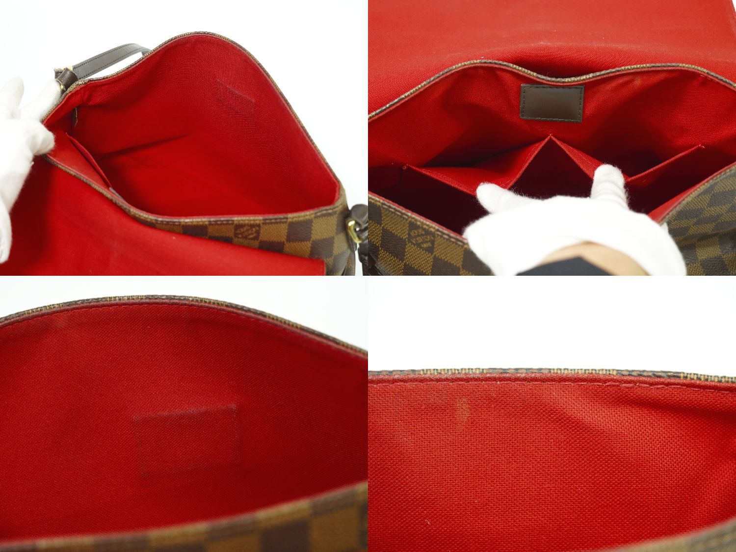 本物 ルイヴィトン LOUIS VUITTON LV ブザス ローズベリー ダミエ