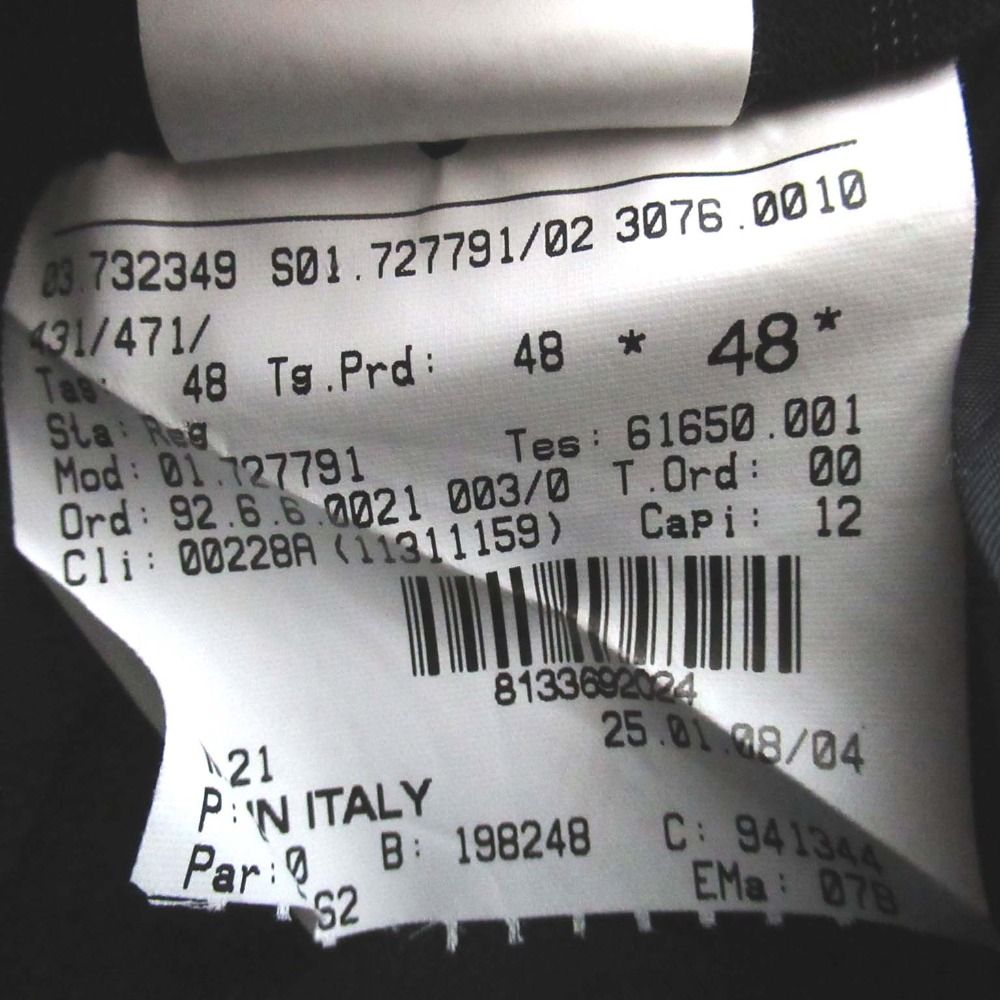 スーツ セットアップ