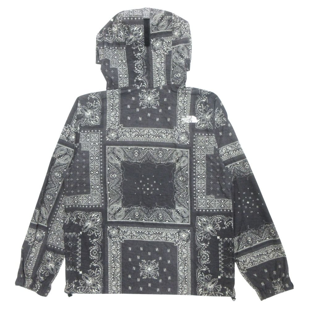 THE NORTH FACE ザノースフェイス ペイズリー柄 マウンテンパーカー ジャケット ブルゾン ロゴ 刺繍 アウトドア サイズXL メンズ 古着
