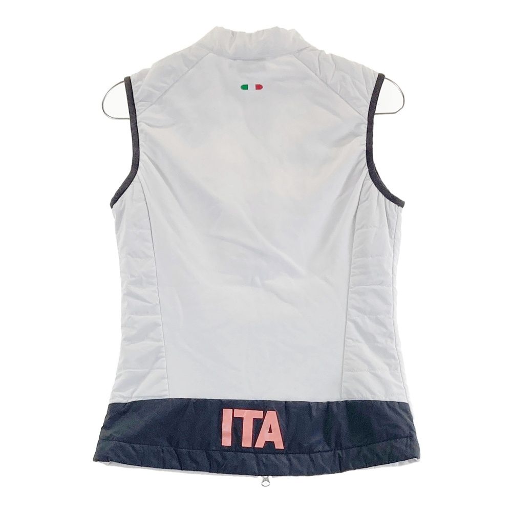 サイズ：M KAPPA GOLF カッパゴルフ 中綿ベスト ホワイト系