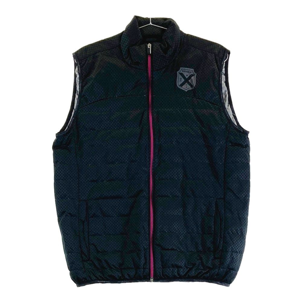 サイズ：L MUNSING WEAR マンシングウェア ダウンベスト チェック柄