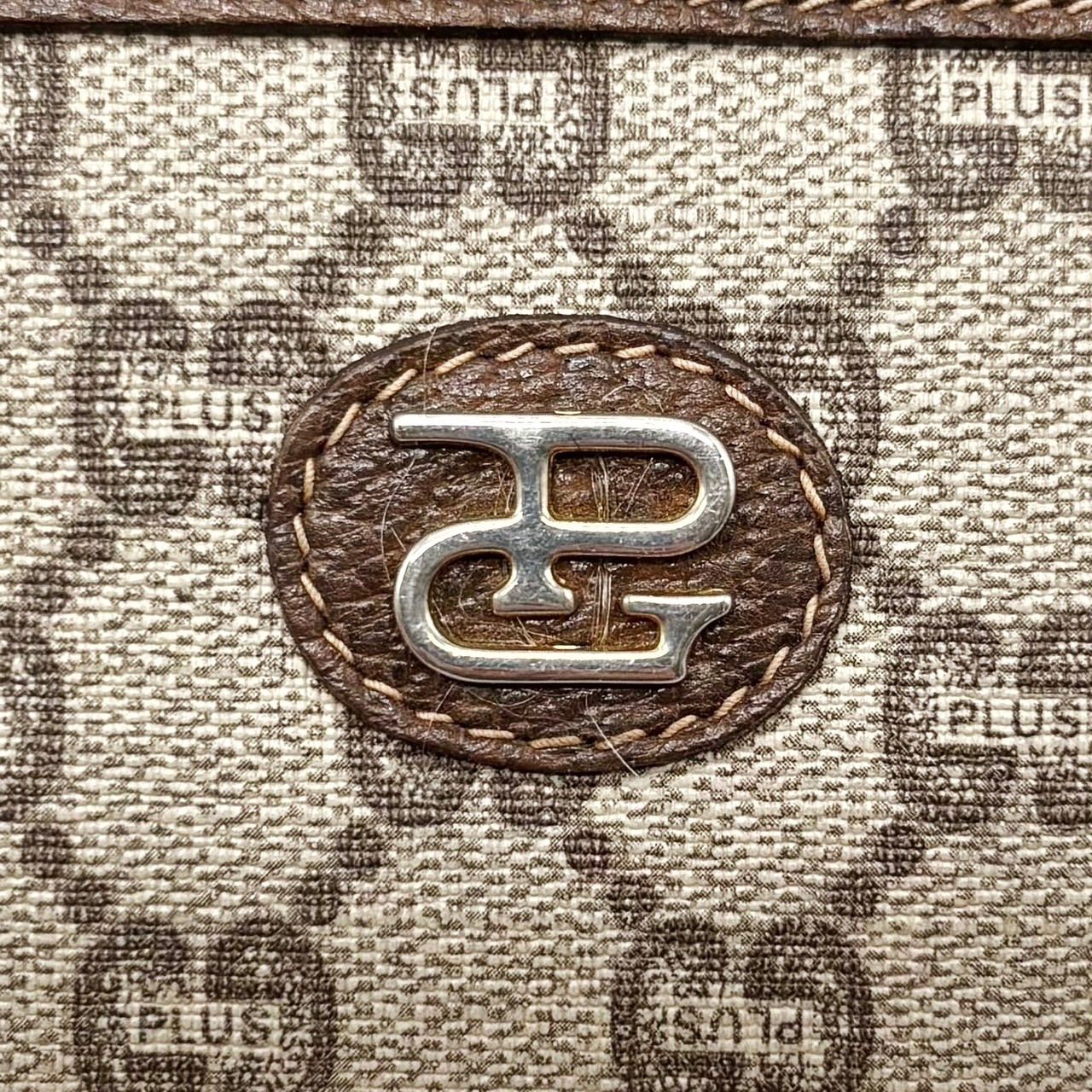 良品】 GUCCI グッチ ハンドバッグ クラッチバッグ ポーチ PVC レザー 
