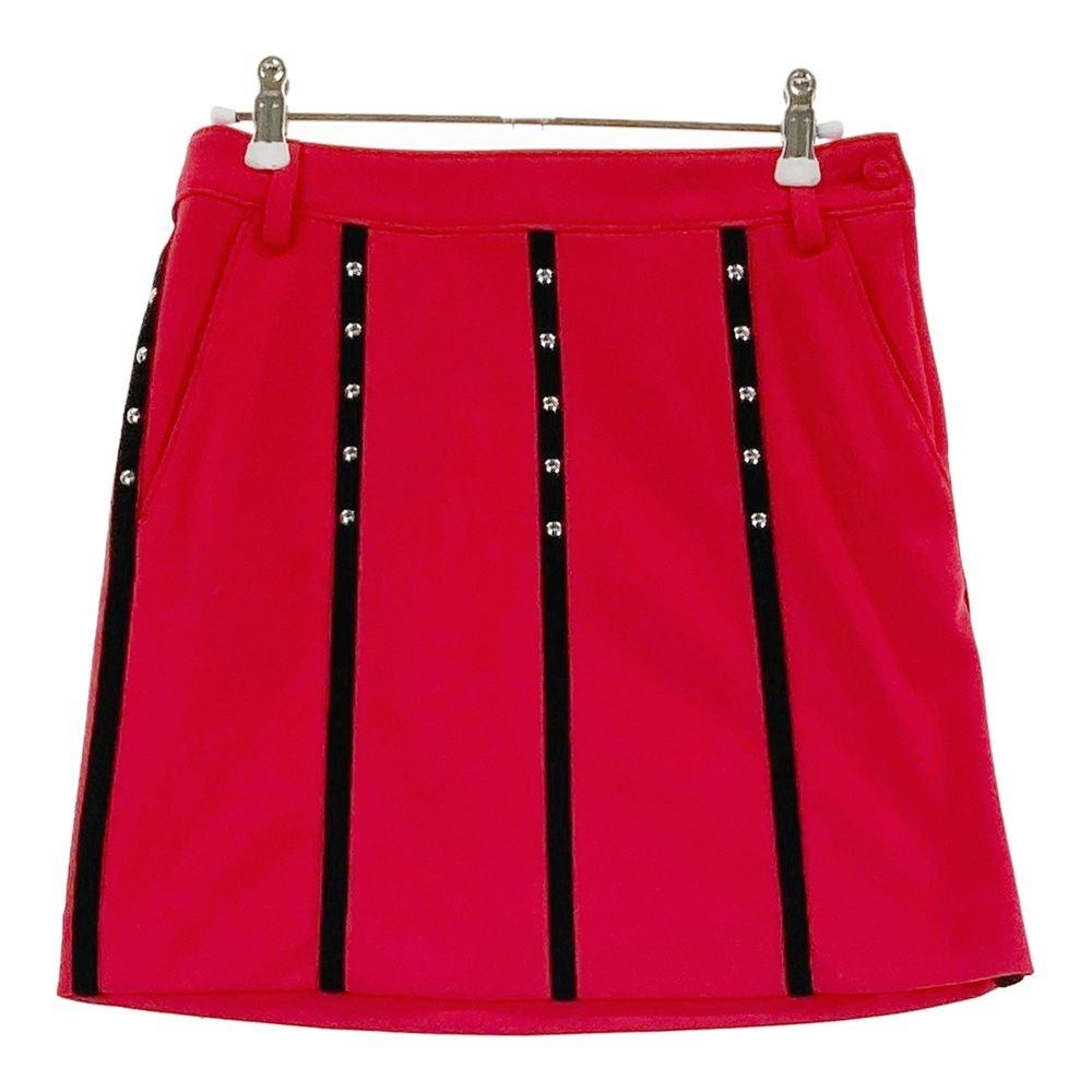 サイズ 36 ARCHIVIO アルチビオ スカート スタッズ レッド系 240101562288 ゴルフウェア レディース ストスト