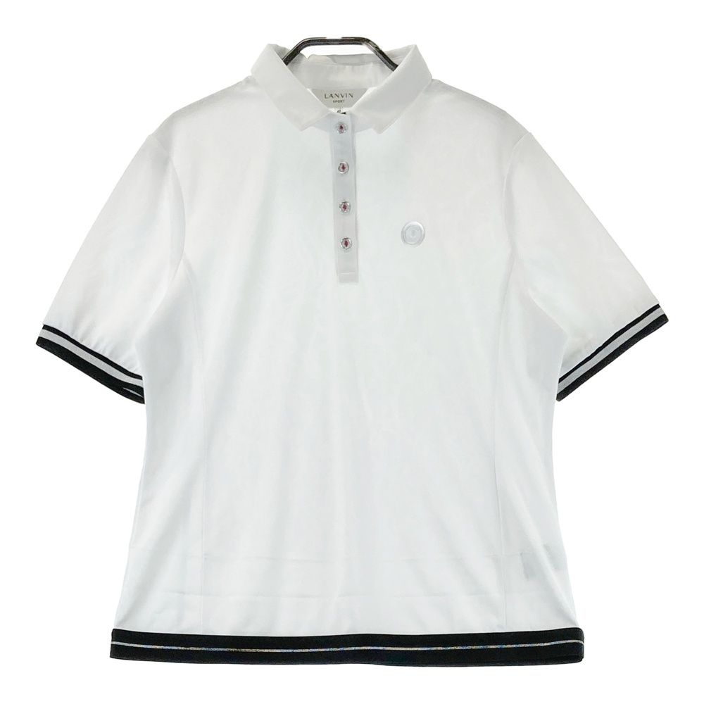 サイズ：42 LANVIN SPORT ランバン スポール 半袖ポロシャツ 総柄