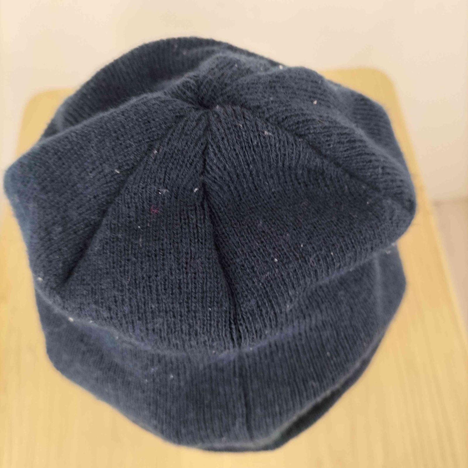 ヨウジヤマモト Yohji Yamamoto ロゴ刺繍ニット帽 メンズ 表記無