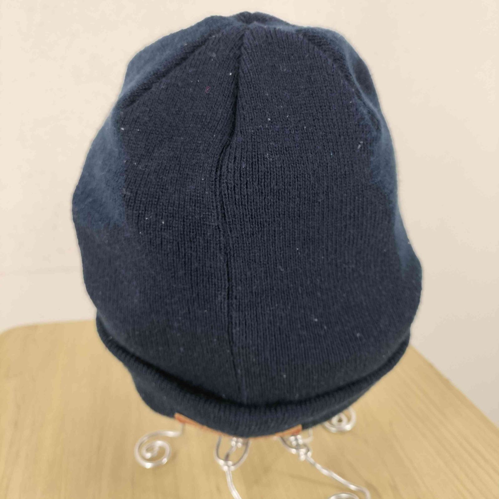 Yohji Yamamoto(ヨウジヤマモト) ロゴ刺繍ニット帽 メンズ 表記無 【中古】【ブランド古着バズストア】 ヨウジヤマモト Yohji Yamamoto ロゴ刺繍ニット帽 メンズ 表記無