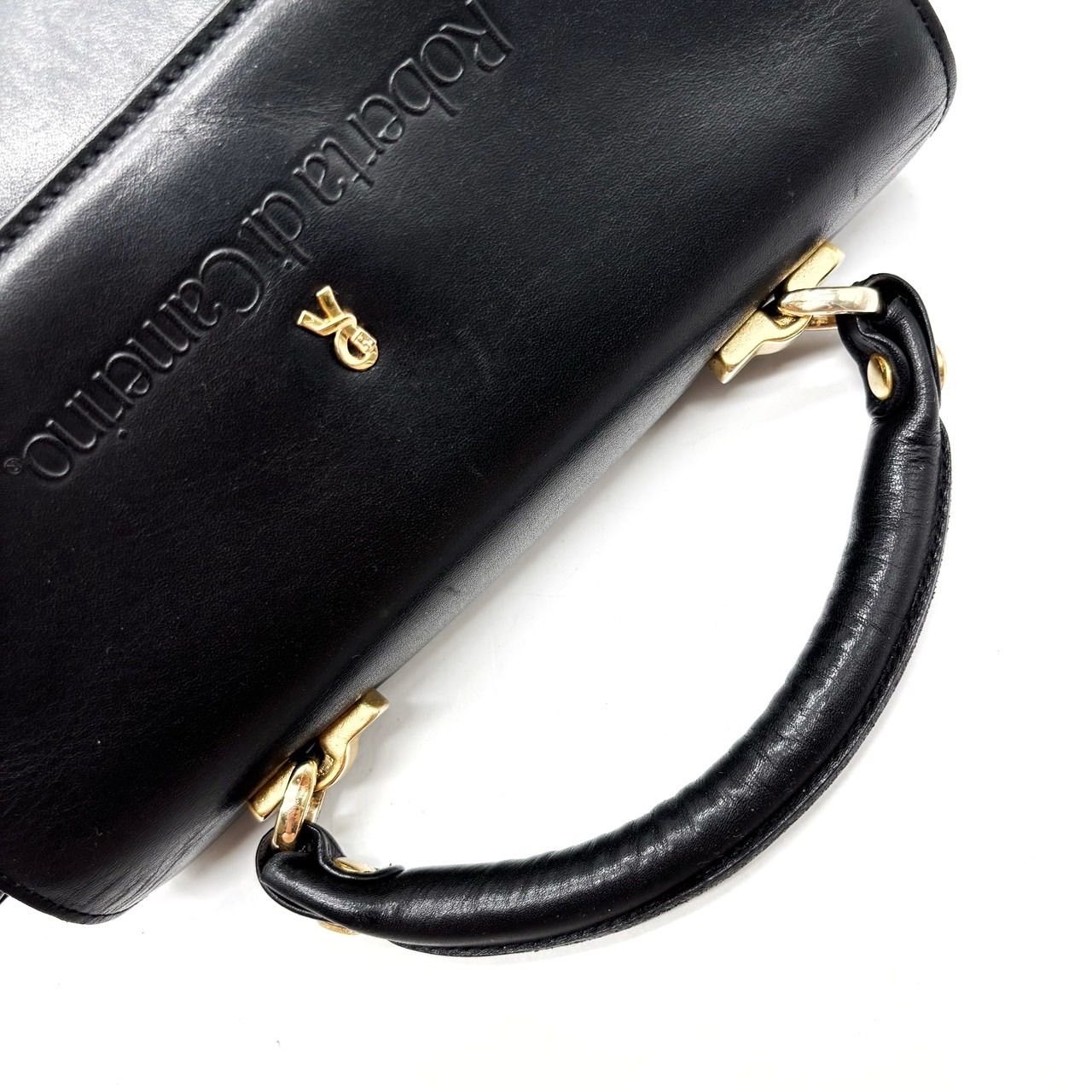 良品】 Roberta di Camerino ロベルタディカメリーノ ハンドバッグ 