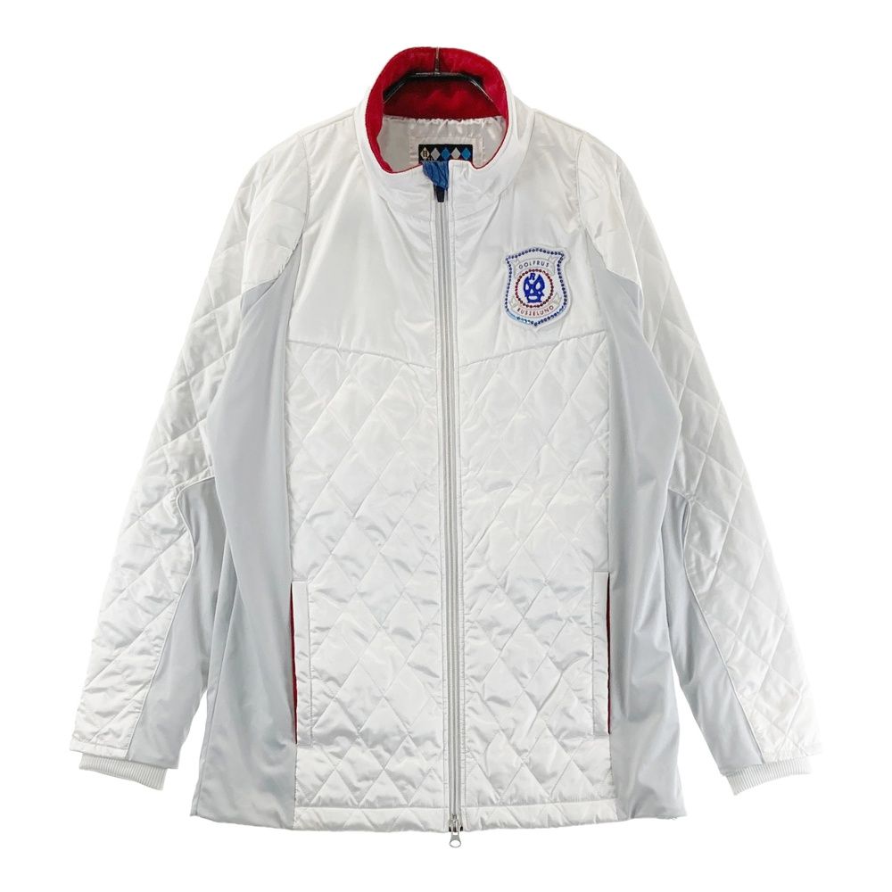 サイズ 4 RUSSELUNO ラッセルノ キルティング 中綿ジャケット ルチャ ホワイト系 240101565044 ゴルフウェア メンズ ストスト