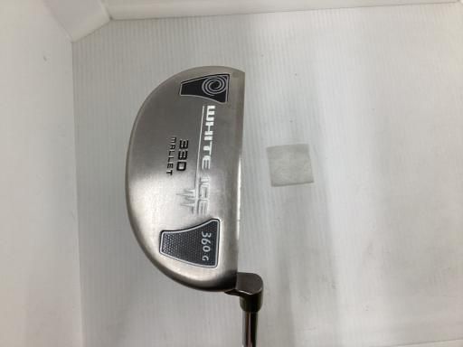オデッセイ WHITE ICE 330 MALLET 33インチ パター PT スチール フレックスその他 メンズ 男性用 右利き 右用 Dランク ゴルフクラブ