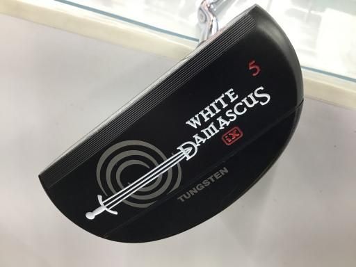 オデッセイ WHITE DAMASCUS ix 5 33インチ パター PT スチール フレックスその他 メンズ 男性用 右利き 右用 Cランク ゴルフクラブ