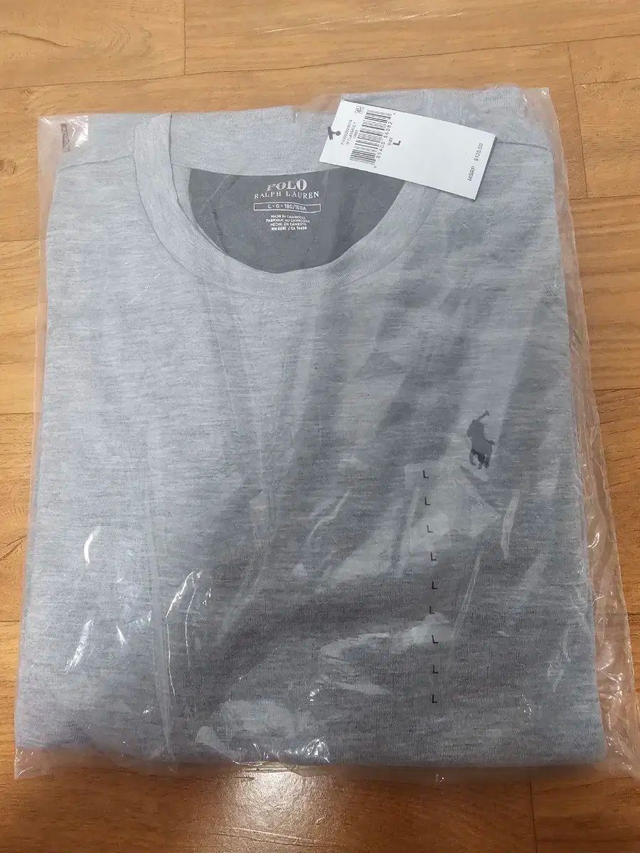 ポロラルフローレン グレー Tシャツ L