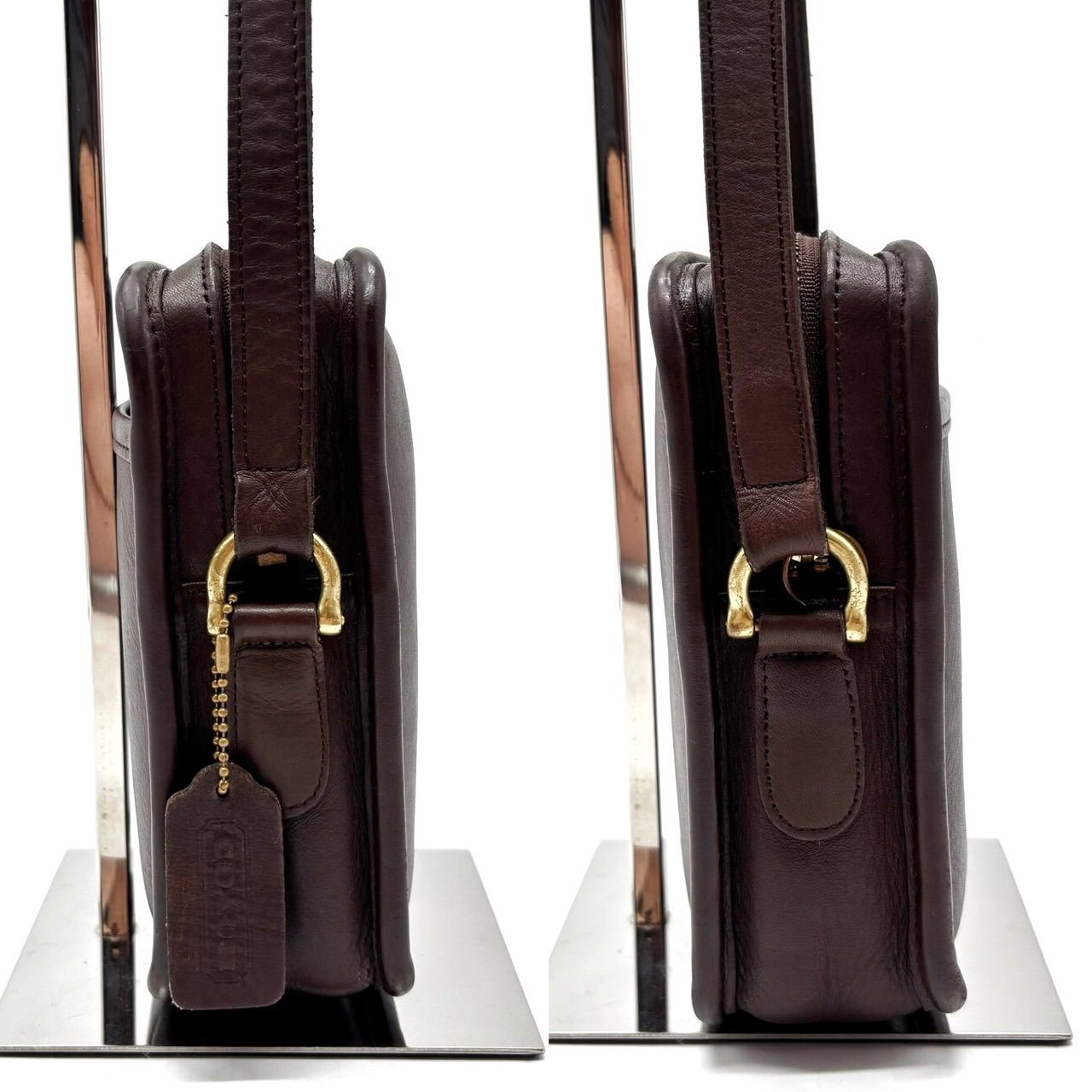 良品】 COACH オールドコーチ ショルダーバッグ ポーチ USA製 
