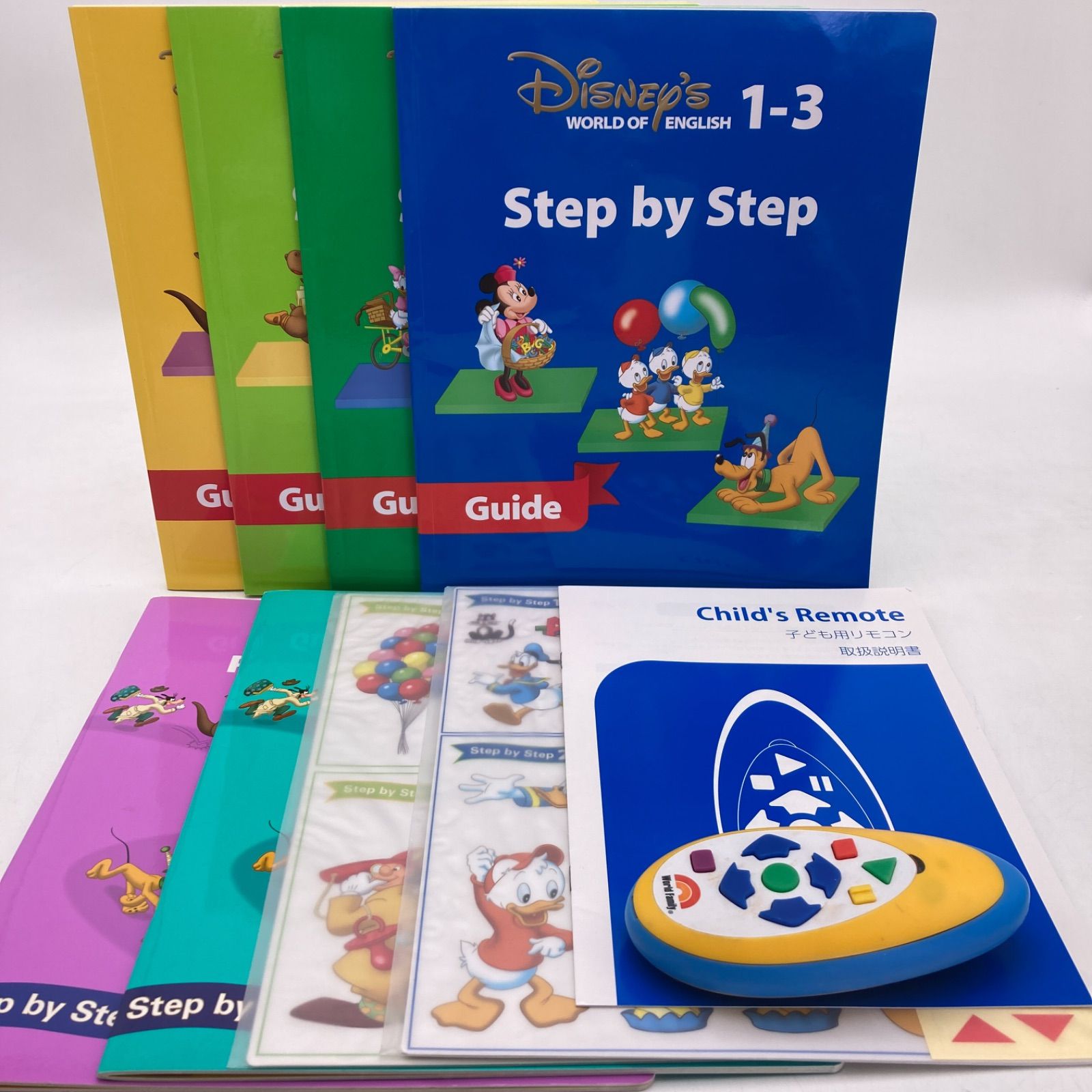 メインプログラムセット＋ストレートプレイ 未開封多数 ディズニー英語