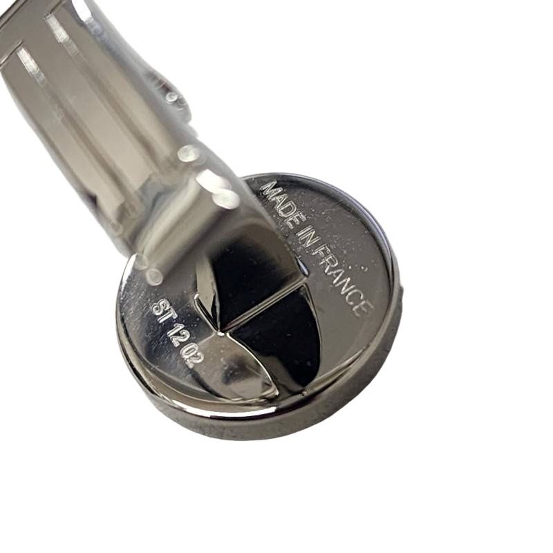 HERMES エルメス リコル ブラック メタル カフス ボタン カフリンクス