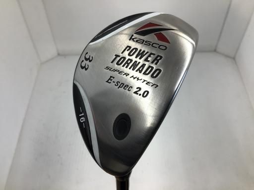 中古】 キャスコ POWER TORNADO E-Spec 2.0 33 ユーティリティ UT