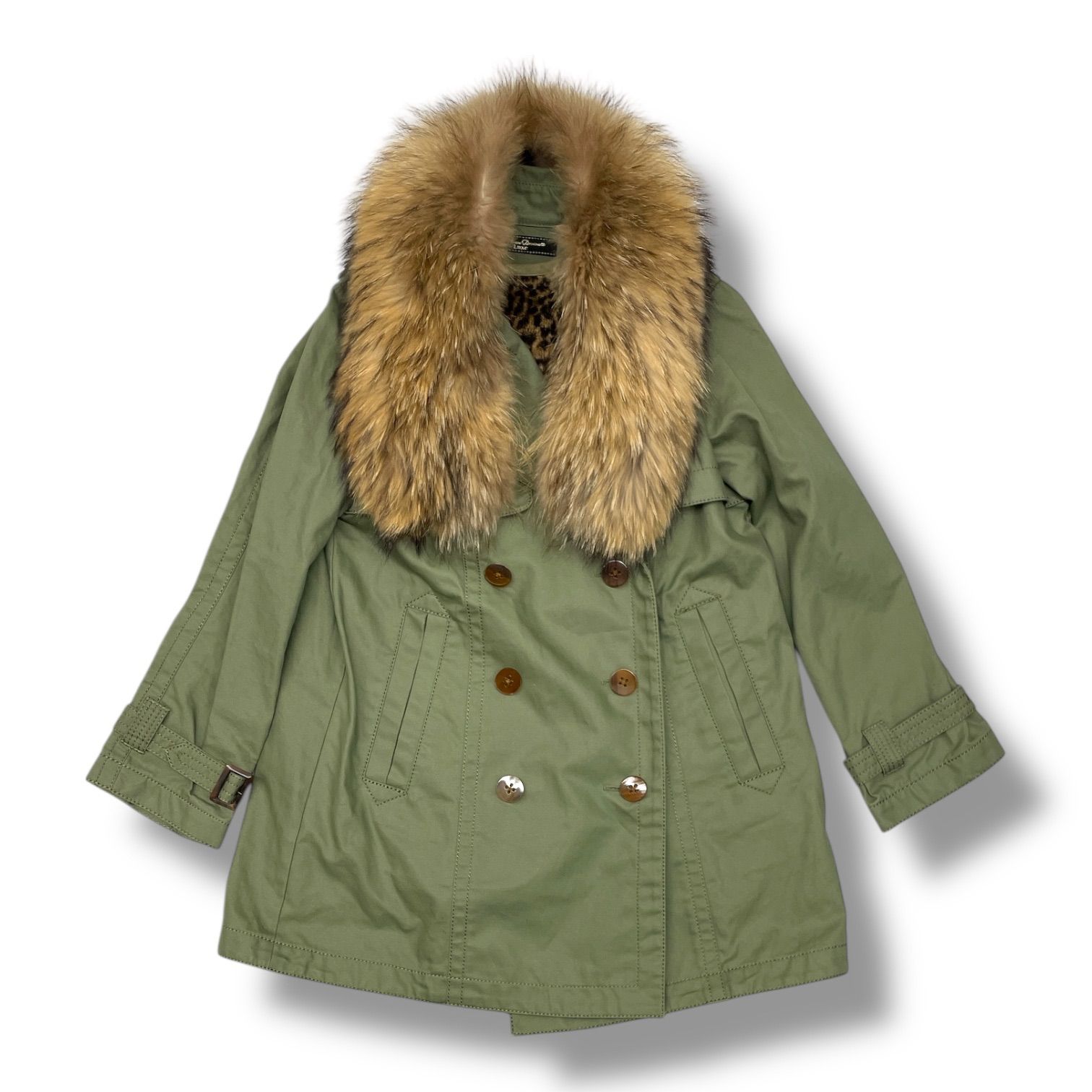 90ｓヴィンテージ　アバハウス　コート　帆布（キャンバス）　ファー付き 90sヴィンテージ アバハウス コート 帆布（キャンバス） ファー付き