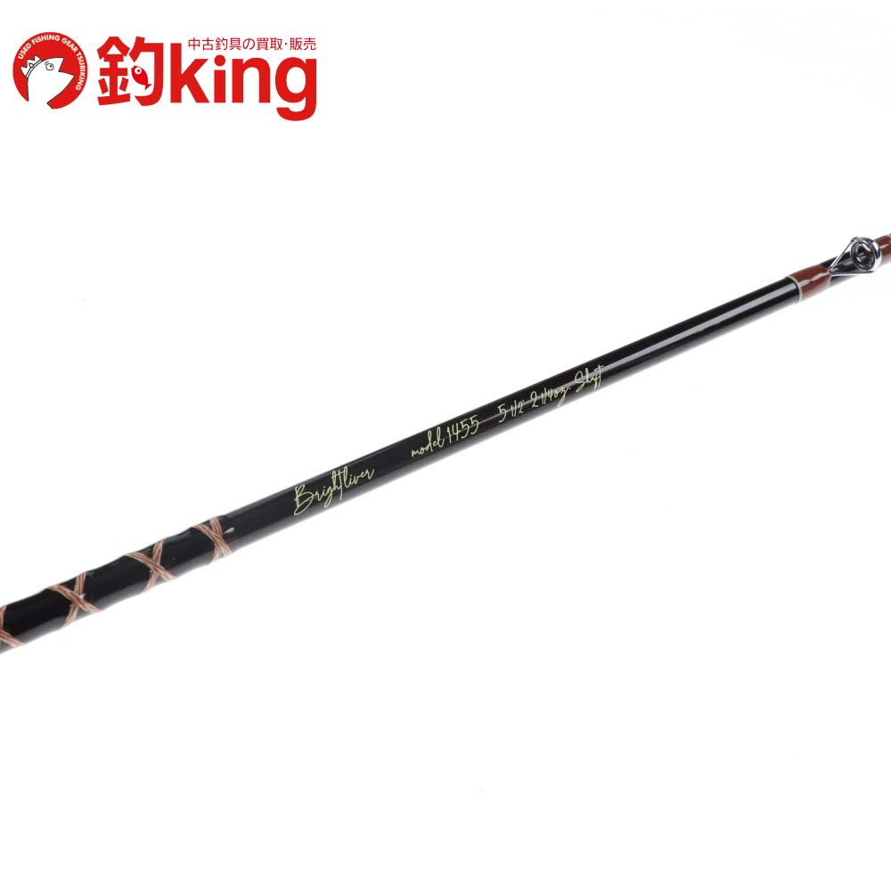 ブライトリバー モデル 1455 Z156Y ブラックバス バス バス釣り ルアーロッド バスロッド 竿 ロッド リール ルアー OLIVEOS_COM_TR