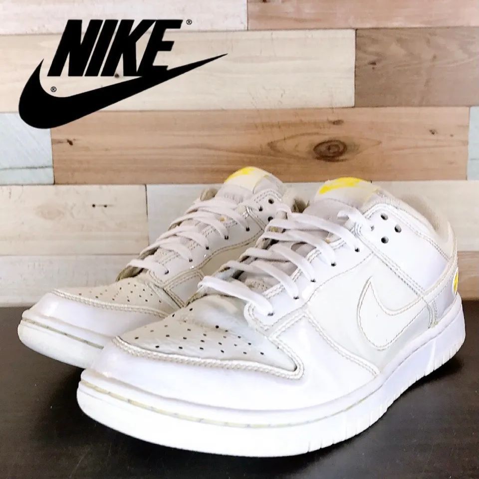 NIKE DUNK LOW ナイキ ダンク ローカット ホワイト イエローハート