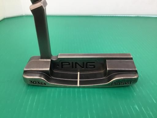 ピン Redwood Anser ブラックニッケル 35インチ パター PT スチール フレックスその他 メンズ 男性用 右利き 右用 Cランク ゴルフクラブ
