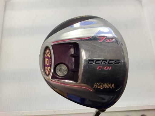 本間ゴルフ BERES E-01 7W レディース フェアウェイウッド FW 3S ARMRQ6 40 フェアウェイ フレックスL レディース 女性用 右利き 右用 Cランク ゴルフクラブ