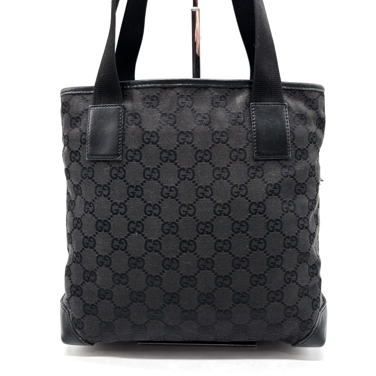 良品】 GUCCI グッチ GG柄 キャンバス ハンドバッグ トートバッグ 