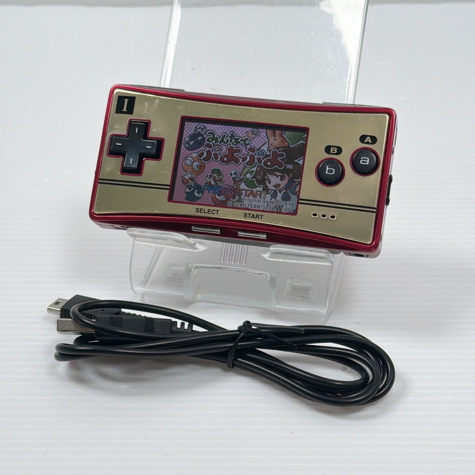 ゲームボーイ ミクロ ファミコンバージョン 20周年 任天堂 Nintendo GAME BOY micro Happy Mario FAMICOM Ver