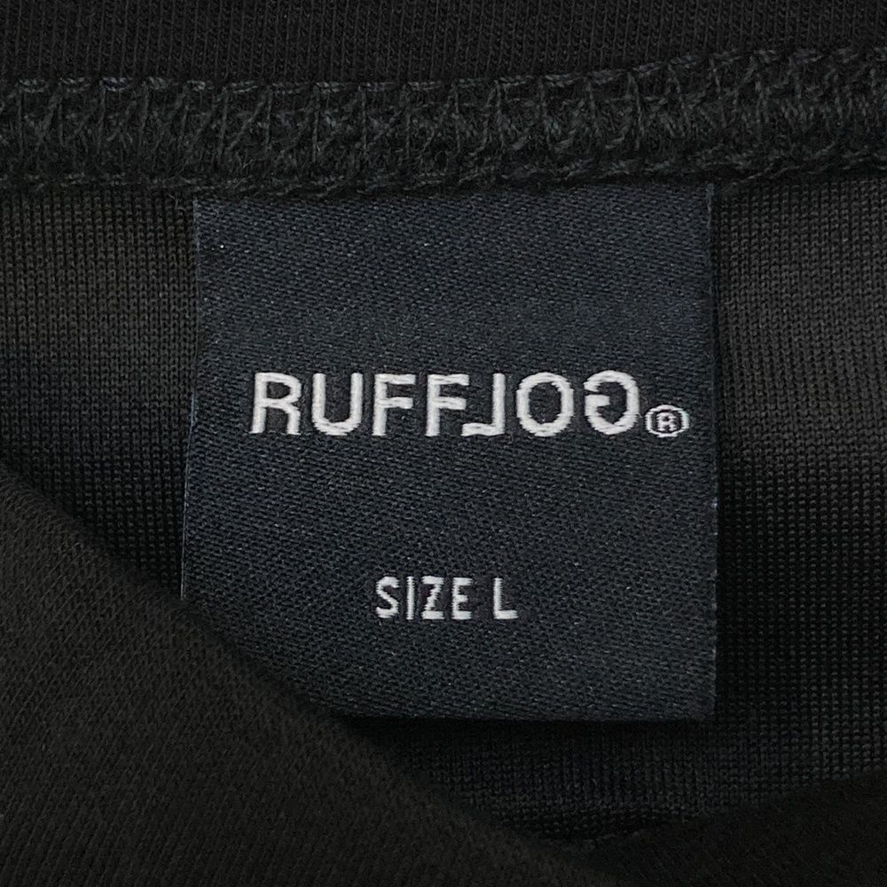 ラフロッグ RUFFLOG スウェット Lサイズ　ブラック MOCK NECK SWEAT BLACK – RUFFLOG