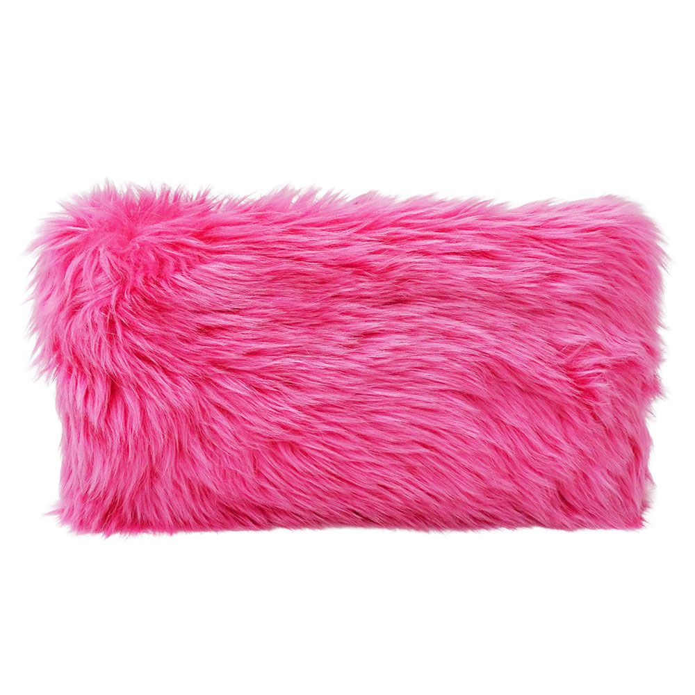 プラダ PRADA バッグ レディース ブランド クラッチバッグ セカンドバッグ フェイクファー ピンク BP0427 パーティーバッグ おしゃれ ビビッド 派手