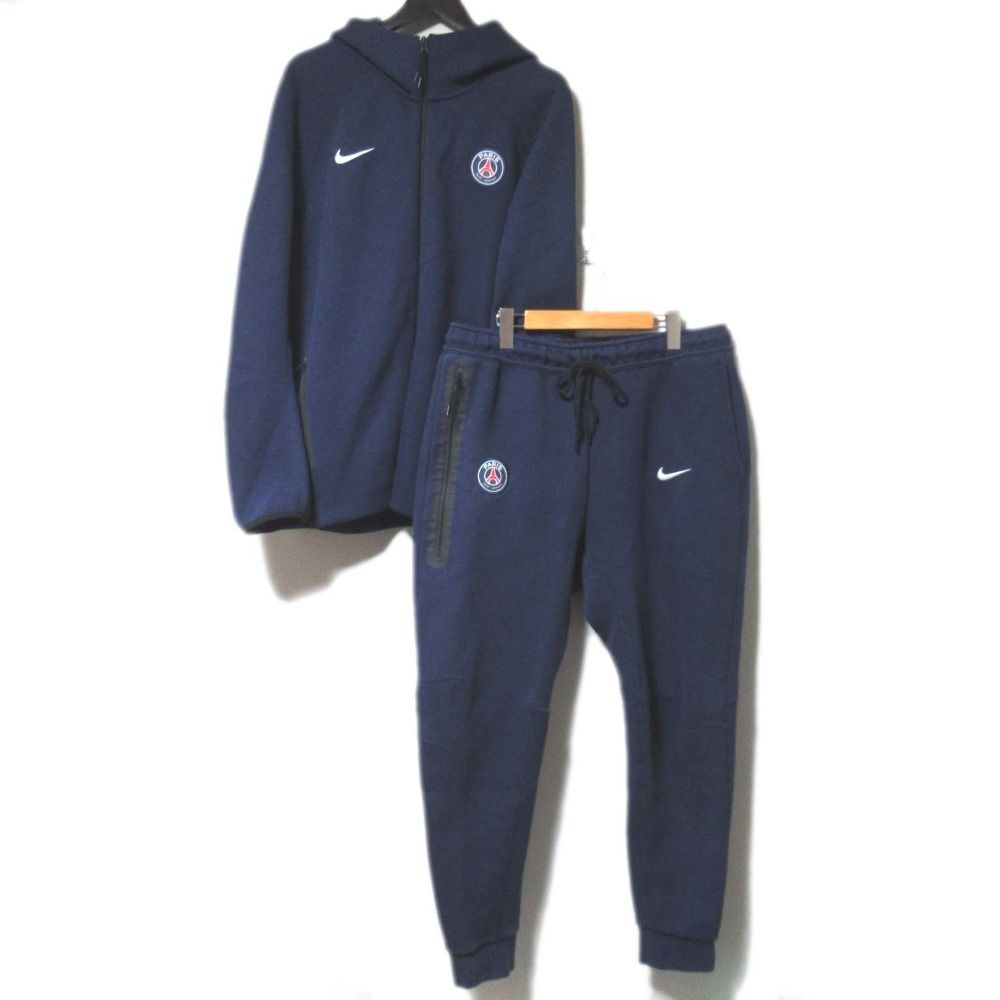 美品 NIKE ナイキ パリSG テックフリース フルジップフーディー 