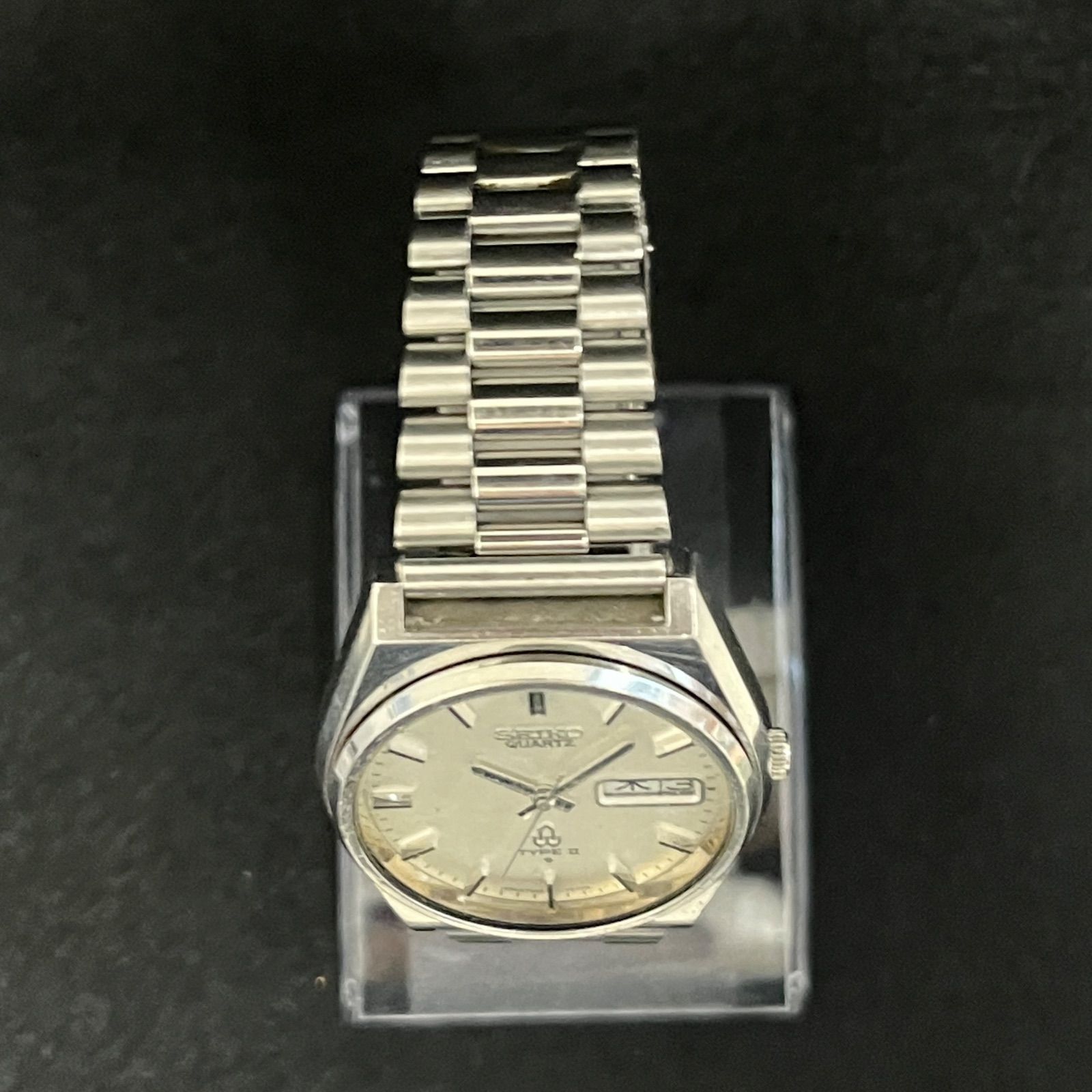 稼働品SEIKO 1円～/SEIKO/セイコー/TYPE/タイプ/Ⅱ/4623-900A/3針 