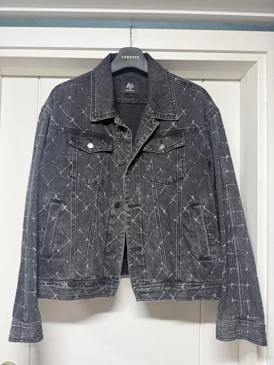 級 OH OFF ブラックデニム デニムジャケット