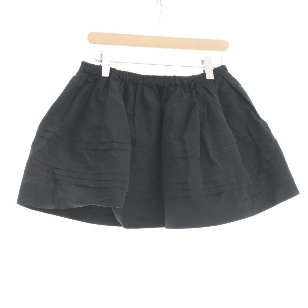 □ miu miu ミュウミュウ ミニスカート ボトムス ショート 横プリーツ
