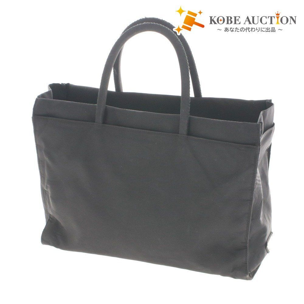 PRADA プラダ ハンドバッグ トートバッグ 鞄 ポケット ナイロン マジックテープ メンズ レディース ブラック