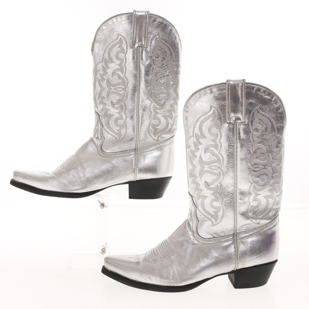 トニーラマ ウエスタンブーツ 靴 メンズ 6 1 2 B 23.5cm相当 シルバー
