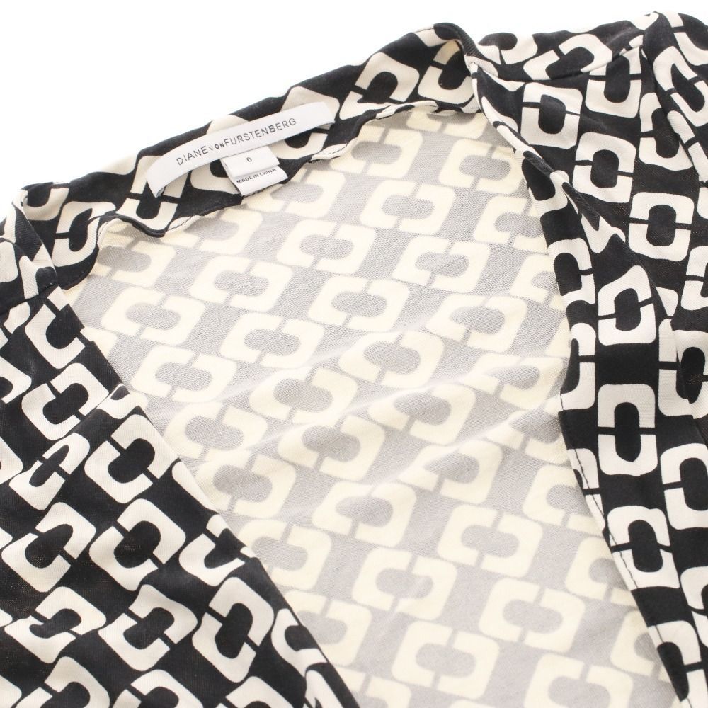 □ DIANE von FURSTENBERG ラップワンピース 半袖 トップス アウター