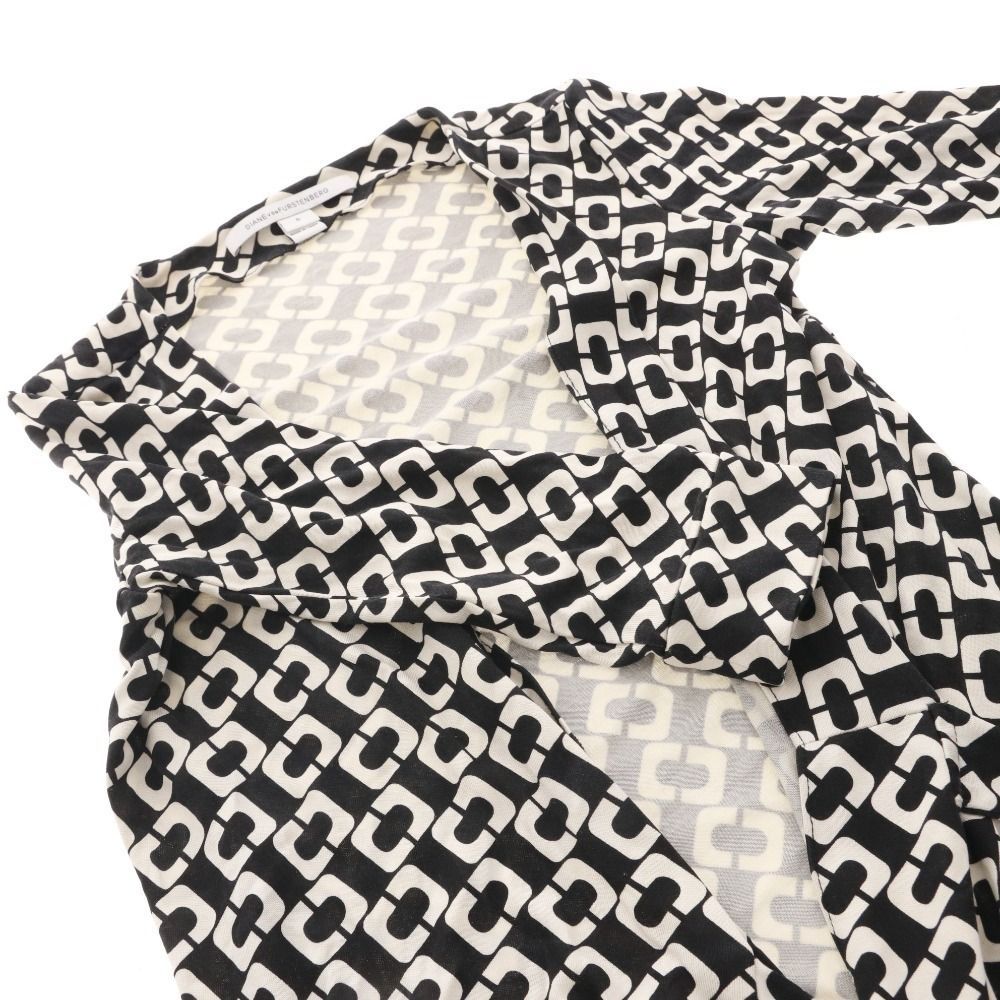 □ DIANE von FURSTENBERG ラップワンピース 半袖 トップス アウター