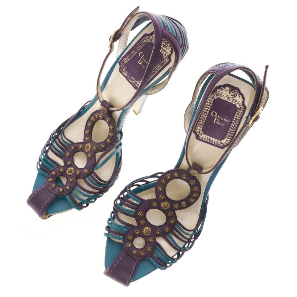 【美品】サイズ35.5 ディオール ピンヒール サンダル 安心・安全・速達の国内配送♪】☆ディオール☆ヒールパンプス (Dior