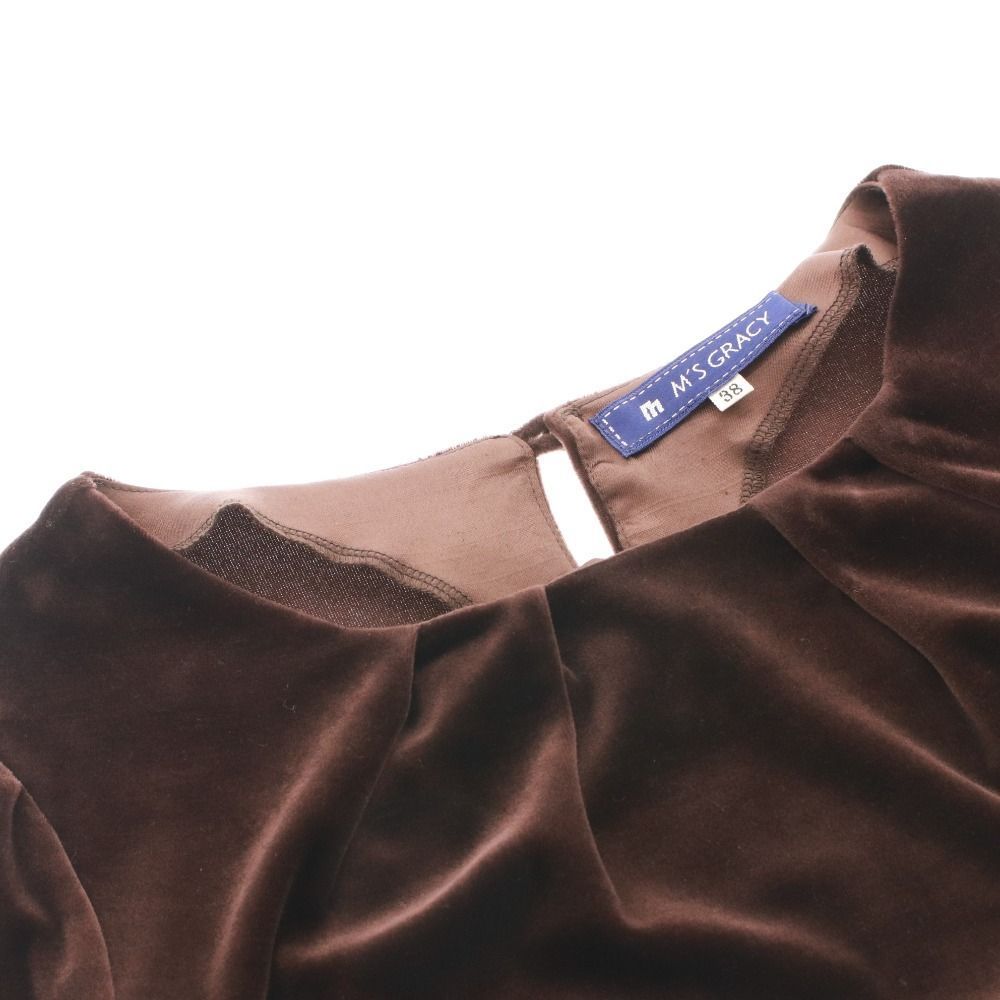 エムズグレイシー ベロアトップス