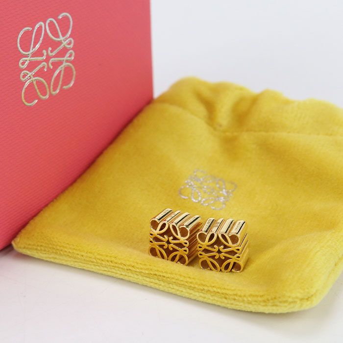 LOEWE ロエベ アナグラム J821239X04 ピアス メタル レディース