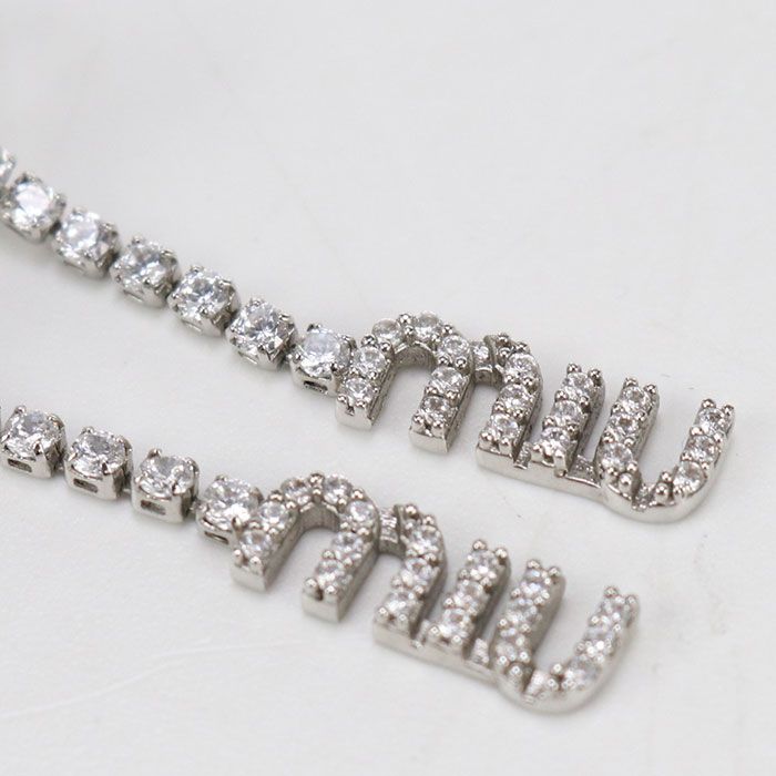 MIUMIU OUTLET ミュウミュウ アウトレット 5 IO 058 2 DNC F 0 OKL ピアス メタル レディース