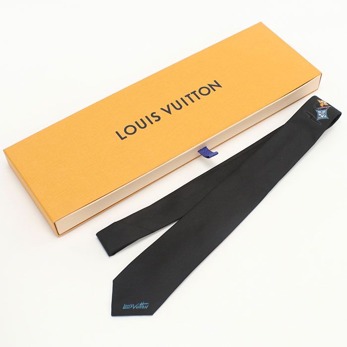 LOUIS VUITTON ルイヴィトン M78278 ネクタイ/シルク100%【中古