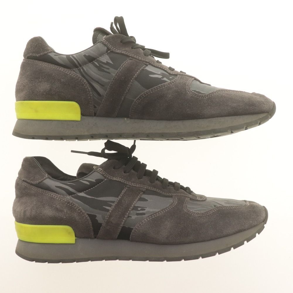 モンクレール　靴　スニーカー　新品未使用 □ モンクレール スニーカー シューズ 靴 迷彩柄 ロゴ メンズ 42 (26cm