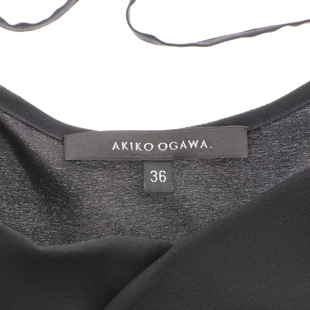□ アキコオガワ AKIKO OGAWA カットソー 七分袖 114-12006 トップス