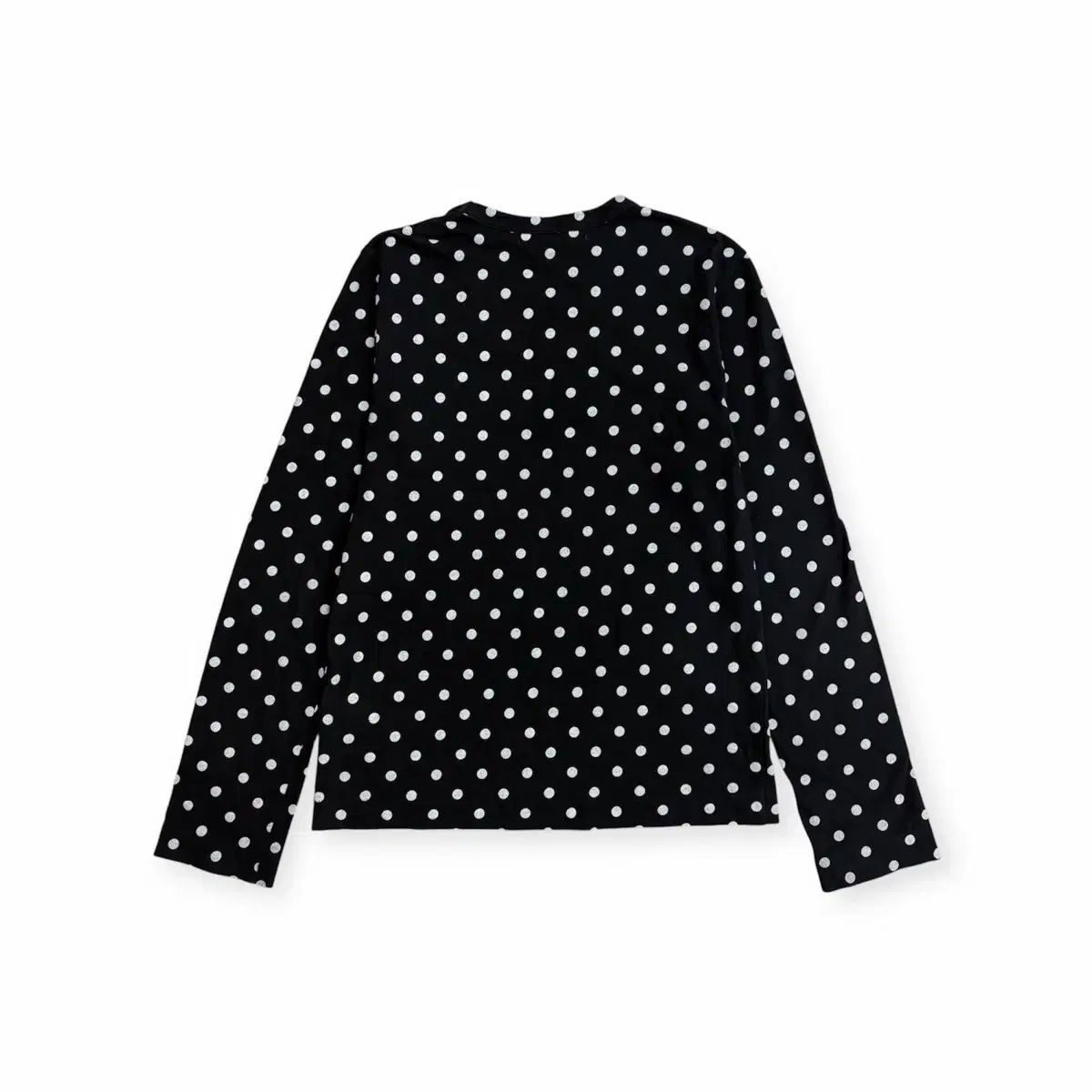 コム デ ギャルソン レディース ウィメンズ ドット ブラック ロングスリーブ Tシャツ m