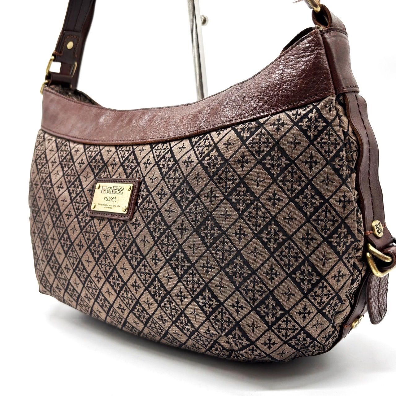 良品】russet ラシット ショルダーバッグ トートバッグ ワンショルダー 