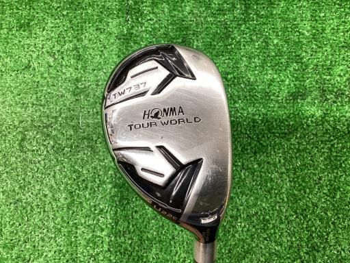 本間ゴルフ TOUR WORLD TW737c 22° ユーティリティ UT VIZARD IN-U75 フレックスその他 メンズ 男性用 右利き 右用 Cランク ゴルフクラブ