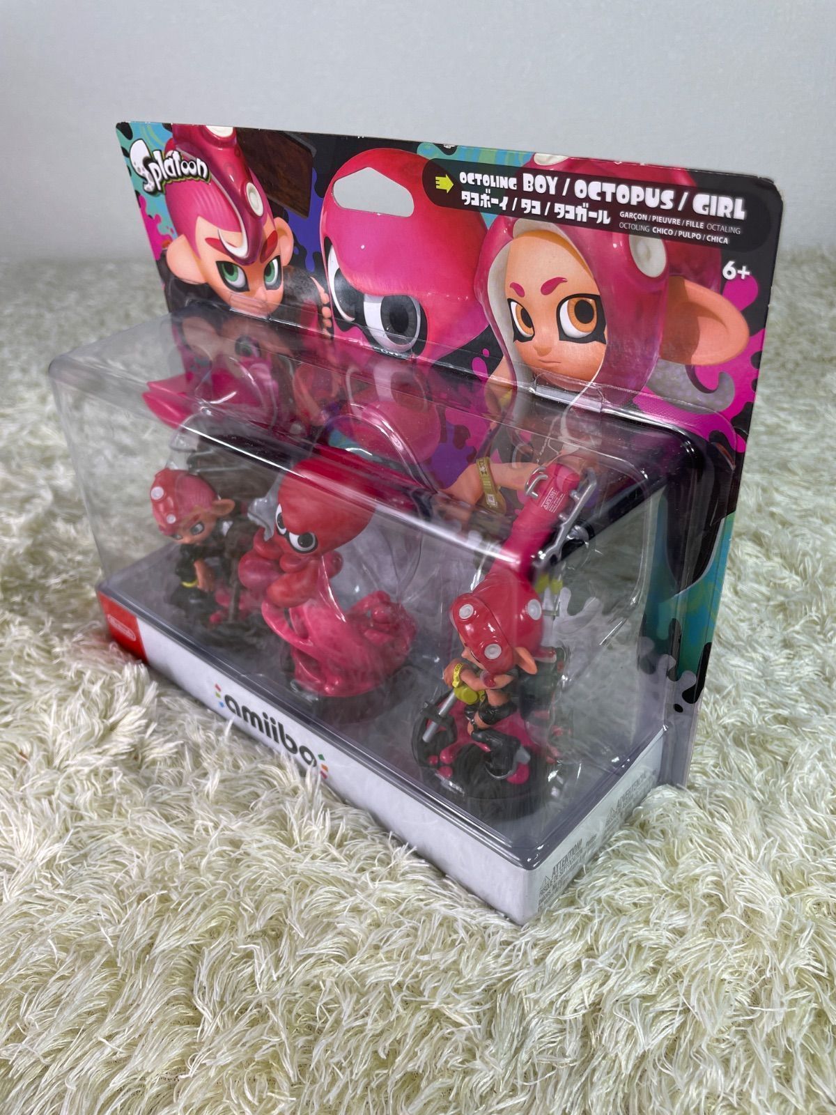 【新品未開封品】トリプルセット(タコガール・タコボーイ・タコ) amiibo トリプルセット 新品即納 トリプル タコ タコガール タコボーイ