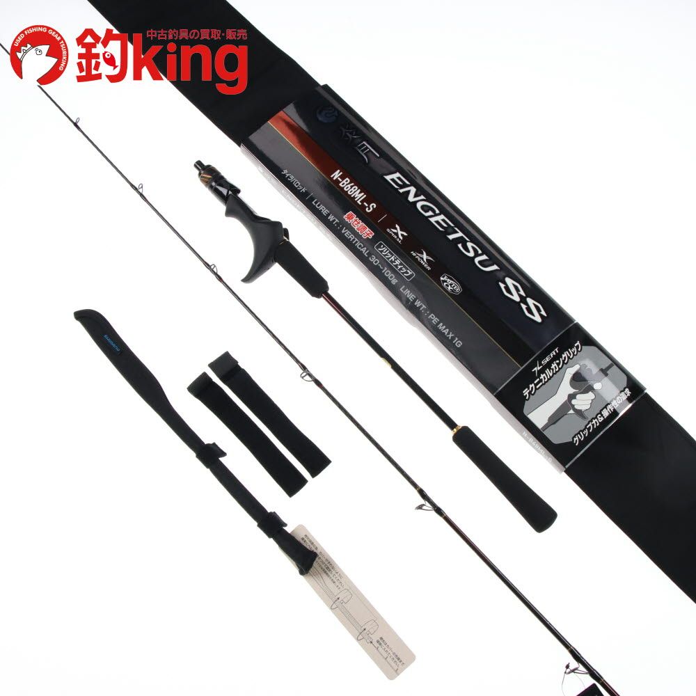 シマノ 25 炎月SS N-B 68ML-S Z181Y 太刀魚 タチウオ オフショア ライトジギングロッド ロッド リール ルアー